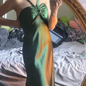 Green formal/prom dress